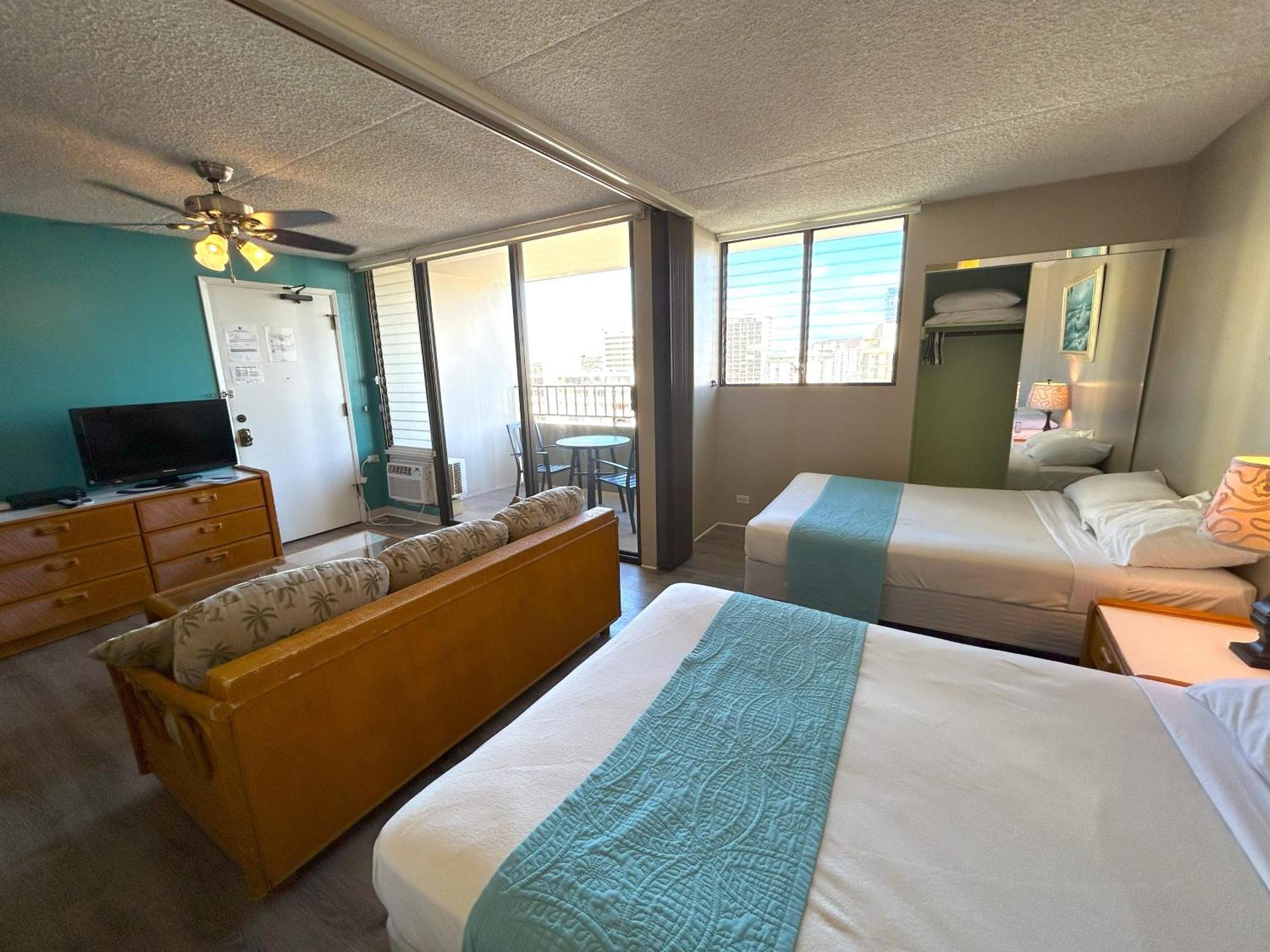 Royal Kuhio 1606 - Spacious Studio With Diamond Head City Views In The Heart Of Waikiki! โฮโนลูลู ภายนอก รูปภาพ
