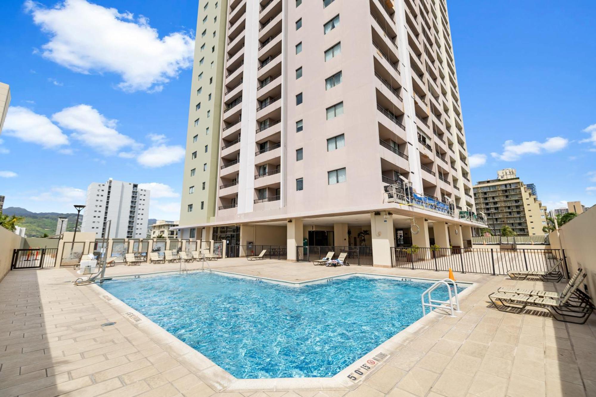 Royal Kuhio 1606 - Spacious Studio With Diamond Head City Views In The Heart Of Waikiki! โฮโนลูลู ภายนอก รูปภาพ